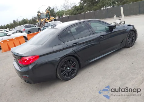 2018 BMW M550I xDrive from USA, damaged, VIN WBAJB9C5XJG463862